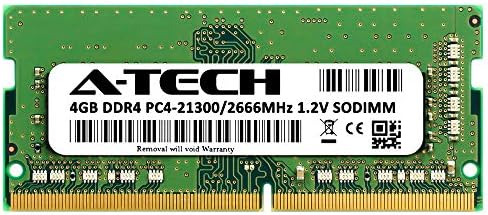 A-Tech 4GB זיכרון RAM עבור Asustor Asustor Lackerstor 4 AS6604T | DDR4 2666MHz PC4-21300 NON ECC SO-DIMM 1.2V-מחשב